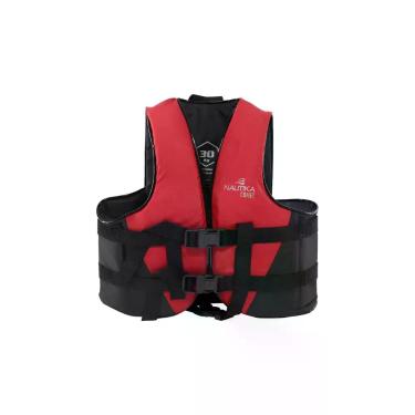 Imagem de Colete salva vidas coast flutuante nautika até 10kg vermelho/preto - N