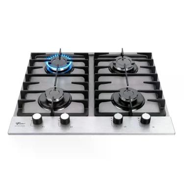 Imagem de Cooktop 4 Bocas a Gás Platinium Prime Fischer 127/220V