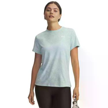 Imagem de Camiseta de Treino Under Armour Tech Pixelate, Azul, PP