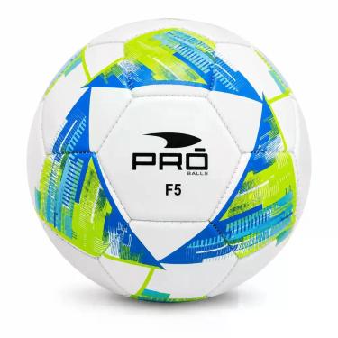Imagem de Bola Futebol Pró Balls F5 Nº5 Oficial Resistente Com Controle Precisão