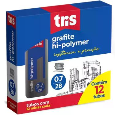 Imagem de Grafite 0.7MM TRIS 2B 12TUBOSX12MINAS - Summit
