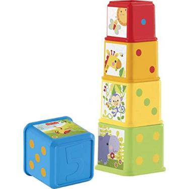 Imagem de Fisher-Price Bunte Stapelwürfel