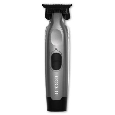 Imagem de Cocco Aparador Veloce Pro, Digital Gap Ambassador DLC Blade Edger, motor BLDC sem escova de alto torque, sem fio, design todo em metal, bateria de íon de lítio, base de carregamento incluída, cinza