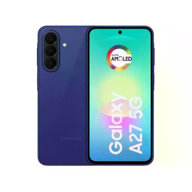 Imagem de Celular Samsung Galaxy A27 256GB 5G 8GB RAM Azul 6,7" Câm. Tripla Self