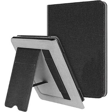 Imagem de enoxboo Capa para Kindle Paperwhite 12th Generation 2024 e Kindle Paperwhite Signature Edition 12th e Kindle Coloroft Signature Edition- 7 Polegadas Capa com Slot de Cartão e Alça de Mão