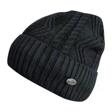 Imagem de Touca Gorro Adulto Peluciada Preta Tamanho único