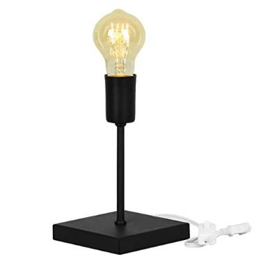 Imagem de Luminária de Mesa Abajur Vintage Preto