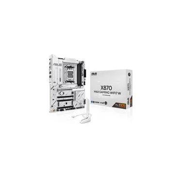 Imagem de Placa Mãe ASUS X870 MAX GAMING WIFI7 W, AMD, AM5, ATX, DDR5, Wi-fi 7, Bluetooth, Branco - X870 MAX GAMING WIFI7 W