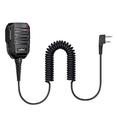 Imagem de radtel Microfone Radte R1S com clipe traseiro giratório de 360° K alto-falante de interface tipo K RT-4D RT-860 RT-900 RT-910 RT-910B