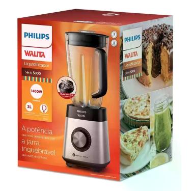 Imagem de Liquidificador Philips Walita RI2244 Série 5000 1400W com Jarra Inqueb