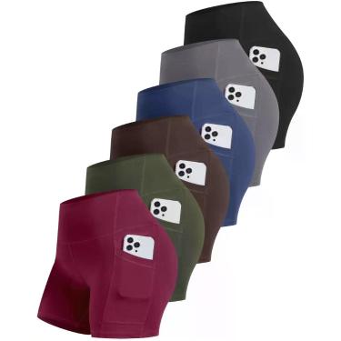 Imagem de Shorts Feminino CHRLEISURE Cintura Alta 13 cm Controle de Barriga