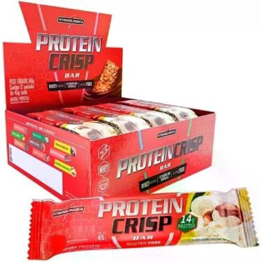 Imagem de Crisp bar barra de proteína sabor leite ninho c/ avelã display c/ 12 u