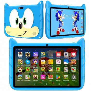 Imagem de Tablet Infantil Android Com Design Divertido E Resistente - Sonic, 64G