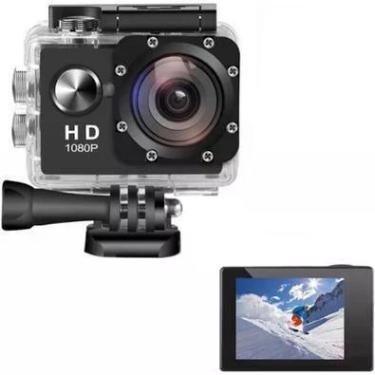 Imagem de Câmera Filmadora Pro Full Hd Go Sports Pro Bike Moto Mini Dv Aquatica A Prova D´agua