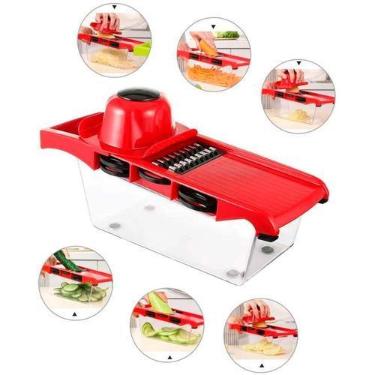 Imagem de Mandolina 10 em 1 Para Fatiar Tomate Cebola E Outros Legumes - BELLATO