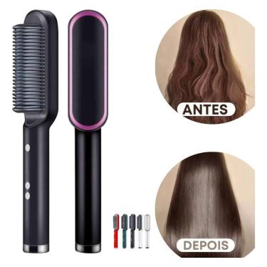 Imagem de Alise e Modele com Facilidade: Escova Alisadora com Design Ergonômico