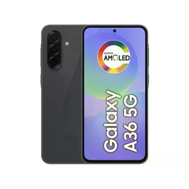 Imagem de Smartphone Samsung Galaxy A36 5G 128GB 6GB 6,7" Preto, 128GB, Preto