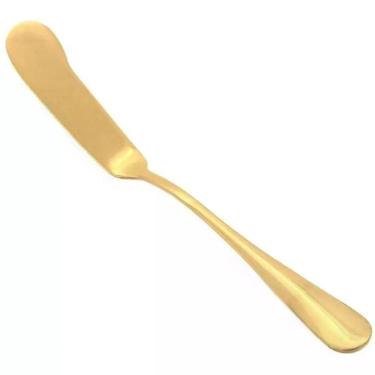 Imagem de Espatula Para Manteiga 16 Cm Valentina Dourada - Mimo Style