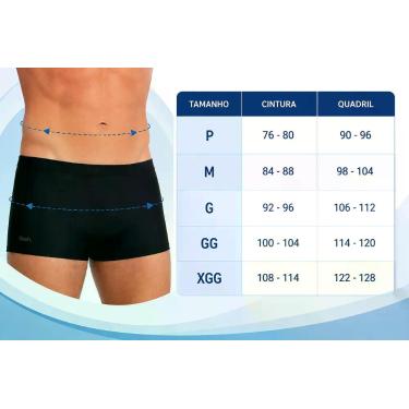 Imagem de 300.05 Mash Sunga Boxer Lisa Adulto com Vivo Lateral, G, Azul royal