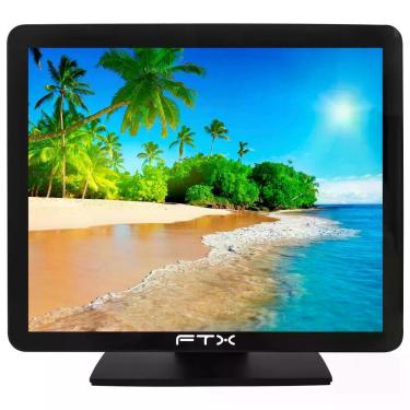 Imagem de Monitor Touch Screen Capacitivo Profissional 17 Polegadas LED 5ms MT17V1 Preto FTX