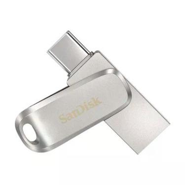 Imagem de Pen Drive Sandisk, USB, 128GB, Dual Drive Luxe 3.1, Type-c