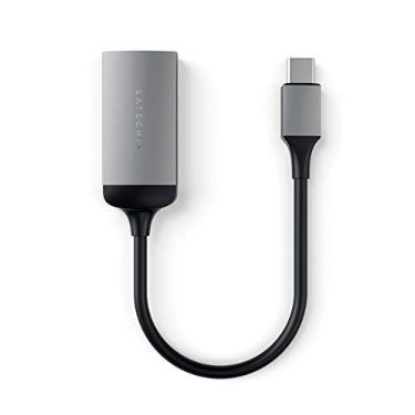 Imagem de Satechi Adaptador USB C para HDMI 4K (60Hz), USB C para HDMI para MacBook Air/Pro M5/M4, iPad Pro, iPhone 17, Dell, HP, Surface, Lenovo e mais - Cinza espacial