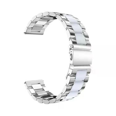 Imagem de Pulseira de Metal 20mm para Samsung Galaxy Watch 6/5/4 - Aço Inoxidáve