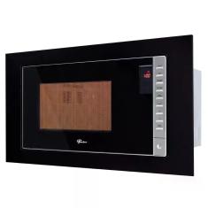 Micro-ondas Fischer Fit Line Embutir 25l Moldura Preto PRETO 220V, Pre Micro-ondas Fischer Fit Line Embutir 25l Moldura Preto PRETO 220V, Pre
