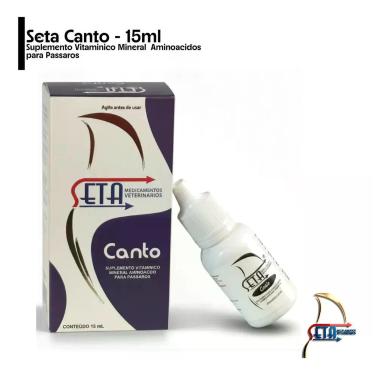 Imagem de Seta Canto Suplemento Vitaminico Mineral -15ml Passaros
