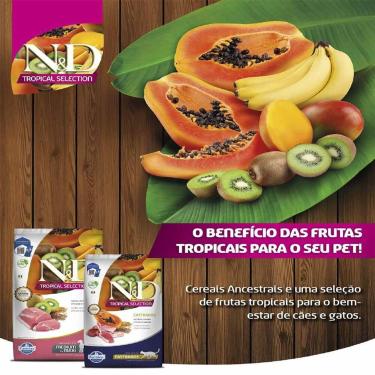 Imagem de Ração N&D Tropical Selection para Gatos Castrados Cordeiro 1,5kg - Nd
