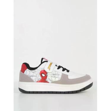 Imagem de Tênis Homem Aranha Infantil Para Menino BRANCO/BEGE/VERMELHO - Disney,