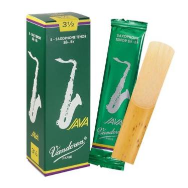 Imagem de Vandoren SR2735 Tenor Sax JAVA Palhetas Força 3,5; Caixa com 5