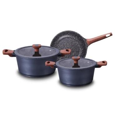 Imagem de Conjunto De Panelas Titanium 3 Peças Mta 8450, MTA