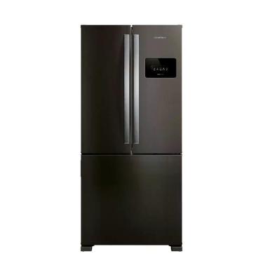 Imagem de Refrigerador Brastemp BRO85ME F.Free French Door 3 Portas 559L, Black