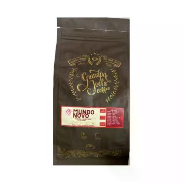 Imagem de Café especial em grão 250g mundo novo grandpa joels coffee - Grandpa J