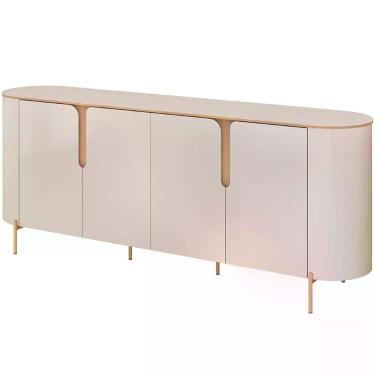 Imagem de Aparador Buffet De Jantar 4 Portas Orgânico Lia D05 Off White