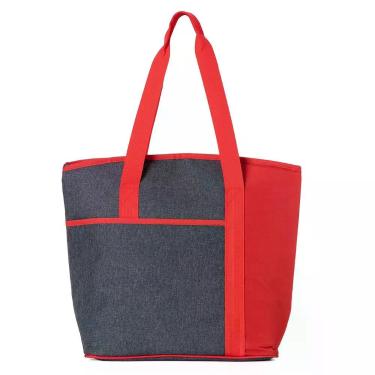 Imagem de Bolsa Térmica Media 15 Litros Cerveja Lanche Praia Marmita - ZZ STORE,