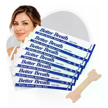 Imagem de Respire Melhor Better Breath 50 Dilatador Nasal Adesivo