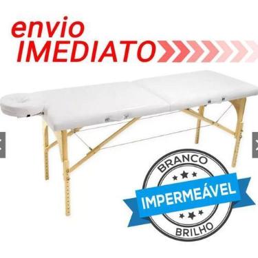 Imagem de Maca Portátil Legno Sirius Com Altura Regulável Capacidade 300kg - Bra