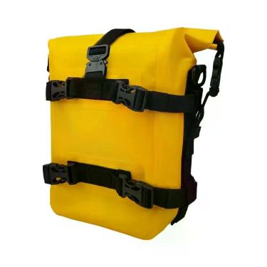 Imagem de Bolsa Lateral Impermeável De PVC Para Motocicleta 8L/10L/12L Com Supor