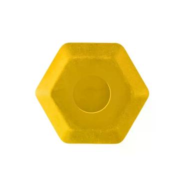 Imagem de Borracha Ergonômica Hexagonal Color Joy Leo&leo Amarelo