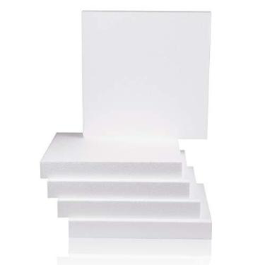 Imagem de Silverlake – Bloco de espuma para artesanato – Pacote com 5 blocos de poliestireno EPS de 30,5 x 30,5 cm para artesanato, modelagem, projetos de arte e arranjos florais – Folha de escultura para projetos de arte de escola e casa DIY (5)