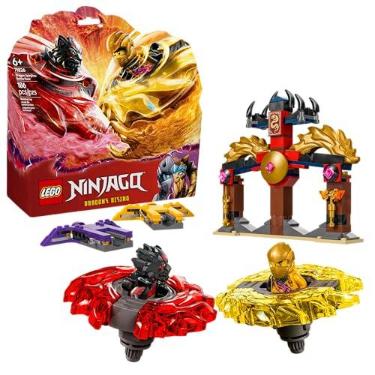 Imagem de LEGO Ninjago Pack de Combate do Spinjitzu de Dragão 71826 (186 Peças)