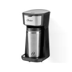 Cafeteira Oster 2Day Inox 2 Em 1 Com Copo Térmico 110V, Inox e Preto, 
