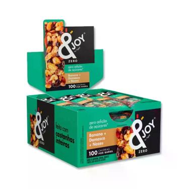 Imagem de Barra Sem Adição de Açúcar &Joy Banana e Nozes 12x25g