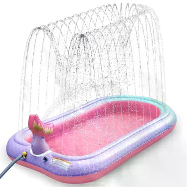 Imagem de Brinquedo Tapete de Água Inflável Ancesfun Sereia 165cm