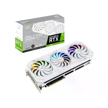 Imagem de Placa de Vídeo Asus GeForce RTX 3080 10GB - GDDR6X 320 bits ROG Strix 