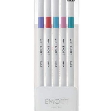 Imagem de Caneta Extrafina, Uni-Ball, Emott Ever Fine, 58.2700, 5 cores