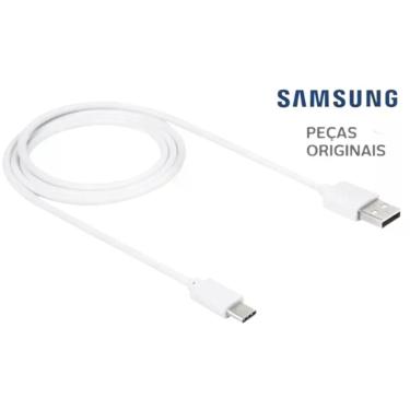 Imagem de Cabo Original Padrão USB-C Samsung Type-C Galaxy A21 Modelo SM-A215