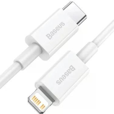 Imagem de Cabo Usb C Para Iphone Lightning   Baseus Pd 20w 1,5m